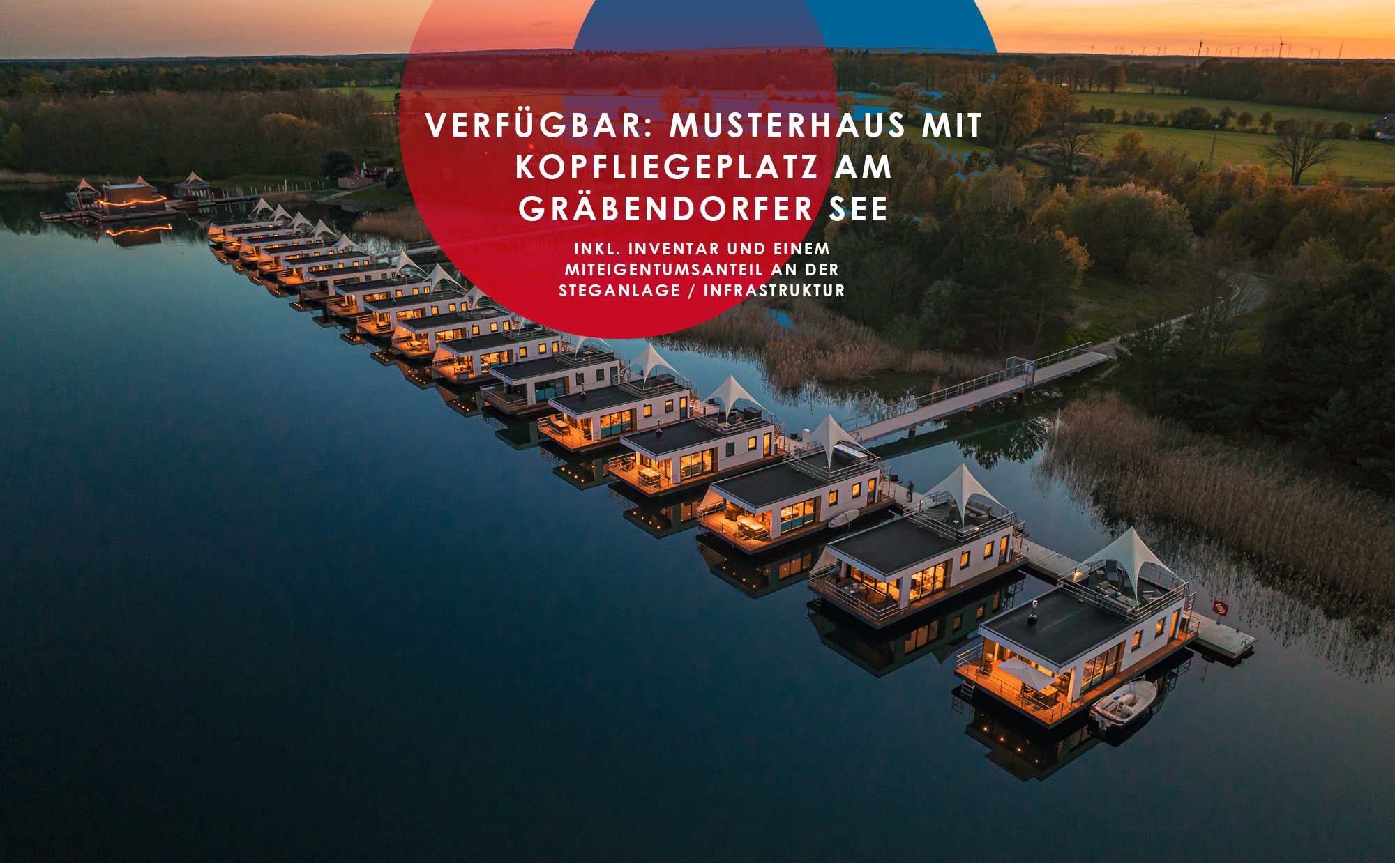 floating house kaufen gräbendorfer see - spreewald