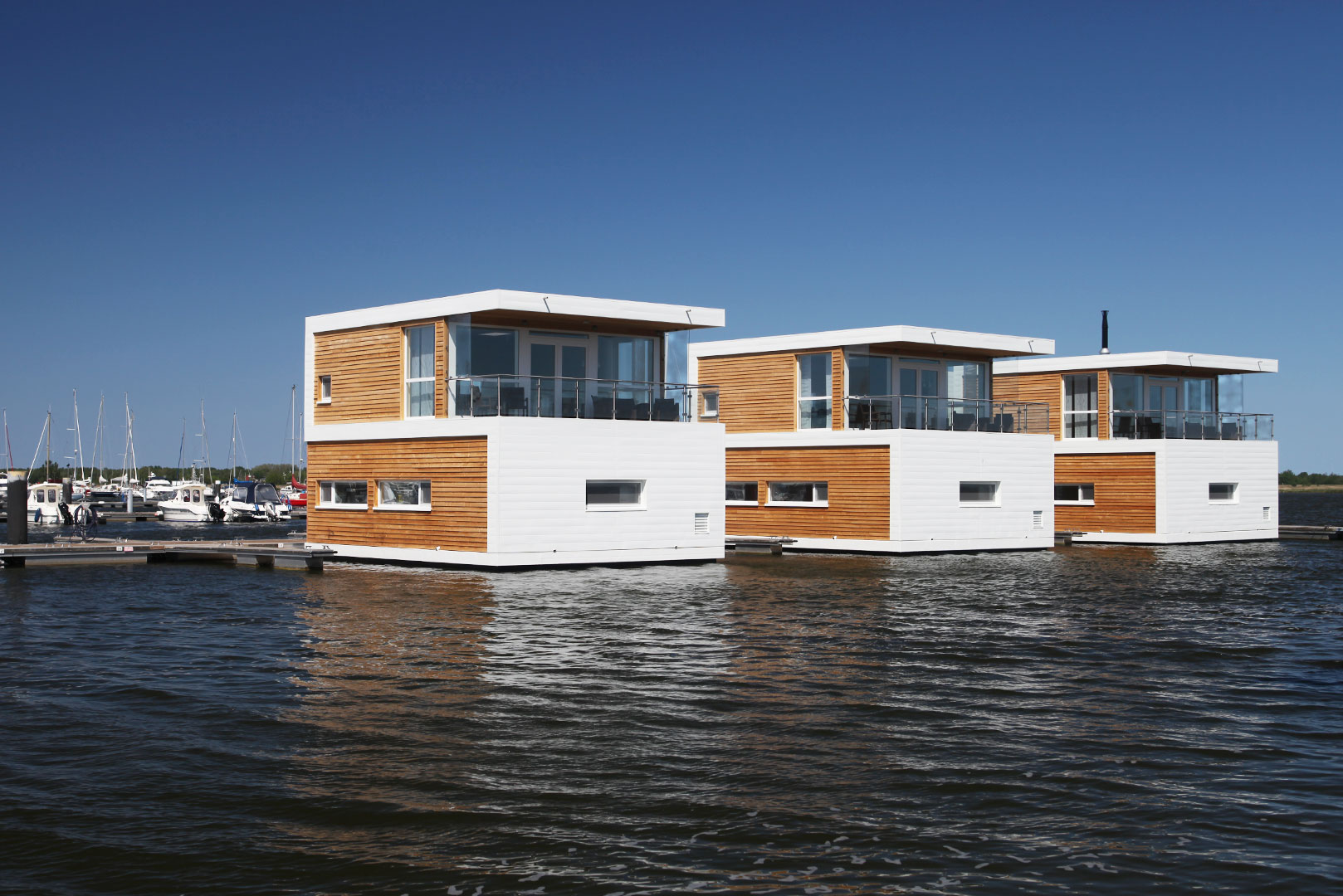 Schwimmende Häuser floating 100 mieten und kaufen - Ostsee ...