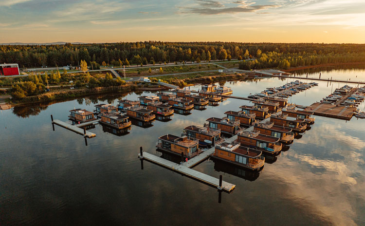 schwimmendes haus kaufen am baerwalder see lausitzer seenland